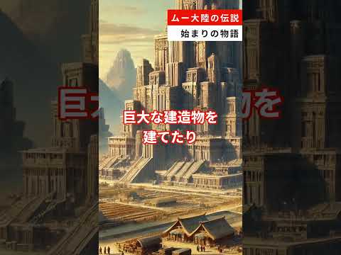 1.ムー大陸の伝説：始まりの物語  #雑学 #ムー大陸 #古代文明