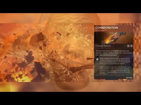 EQUIP CONSECRATION IN PVP NOW - Destiny 2