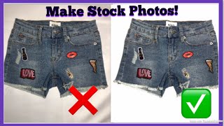 Create Crisp White Photos for Poshmark and eBay for under $10 | Reseller Tips and Tricks