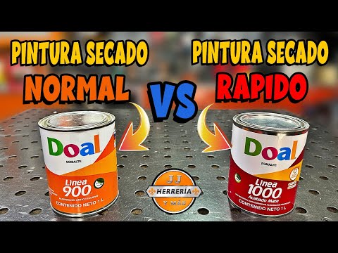 🎨 PINTURA SECADO RÁPIDO VS PINTURA SECADO NORMAL ✅  LINEA 900 y LÍNEA 1000 -JJ HERRERÍA Y MAS