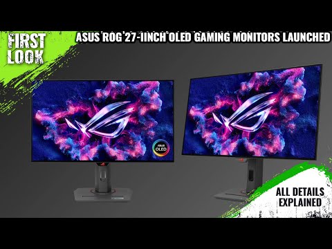 ASUS ROG Swift OLED PG27UCDM And Strix OLED XG27AQDPG Gaming Monitors Launched - All Spec, Features