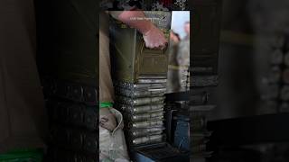 Loading 20mm Ammunition into an F-15 Eagle Fighter Jet