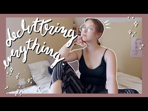 decluttering all of my belongings ✧*:･ﾟ(pt. 2)