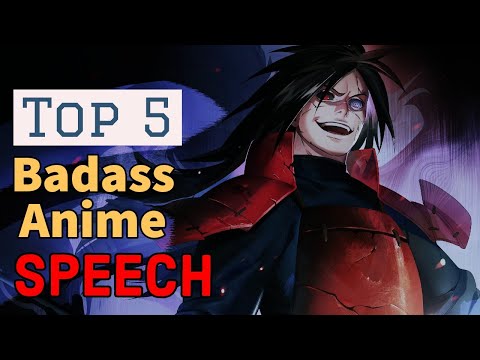 Anime speech with deep meaning || Top 5 Badass anime speech || Anime quotes