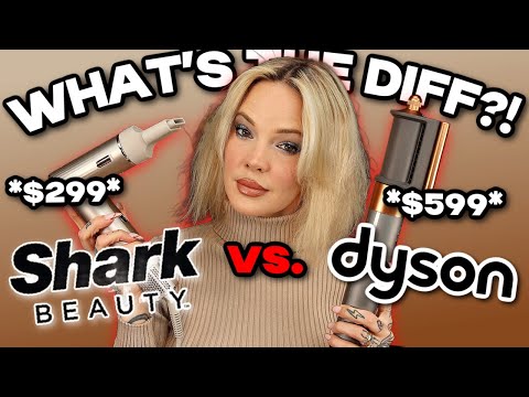 SHARK FLEXSTYLE IN DEPTH REVIEW noise levels, frizz levels, is it better than the dyson airwrap?