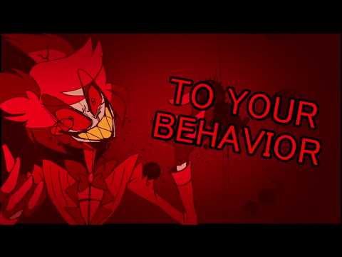 Alastor-"HELLO NEIGHBOR SONG[Get Out]"||HazbinHotel