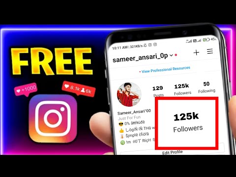 How to Get free instagram followers ? How to increase daily free instagram followers just one click🔥