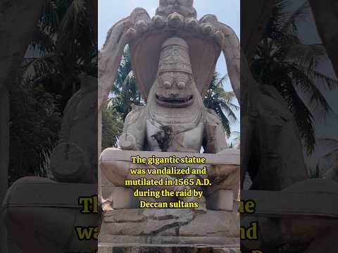 Narasimha temple , Hampi #travelshorts #hampi #vijayanagaraempire #indiantemples #mustvisit