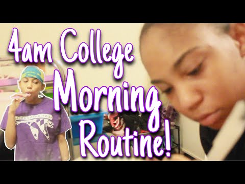 My 4am College Morning Routine!