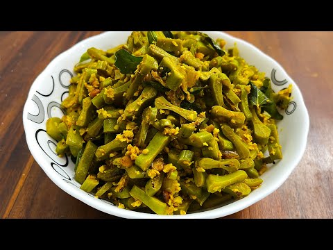 தம்பட்டை அவரை பொரியல்| Sword Beans Poriyal | Thambattai avarai poriyal | Poriyal recipes