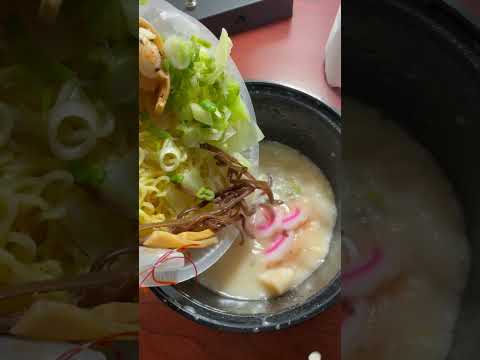 Seafood Ramen l Rainy day food🤤