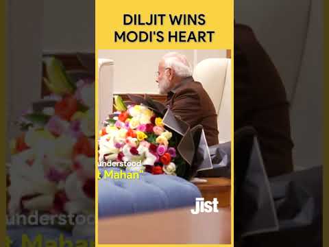 Diljit Starts 2025 By Meeting PM Modi | Jist