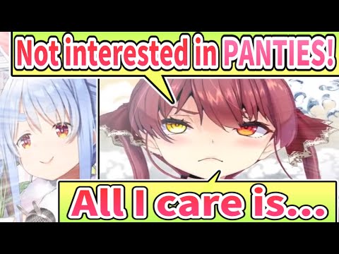 Marine is NOT Interested in Panties [ENG SUB] Hololive Feat. Usada Pekora