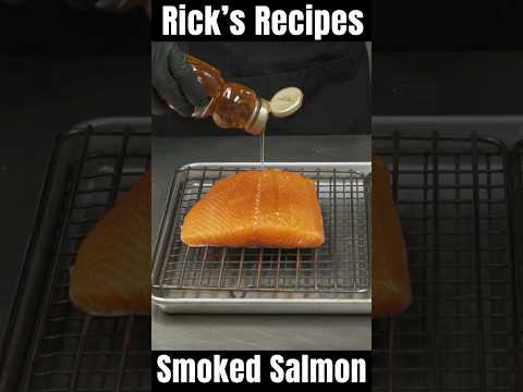 Smoked Salmon - Rick's Recipe Shorts #indoorsmoker