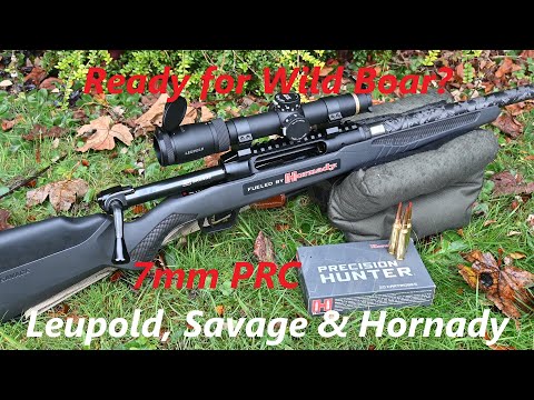 Wild Boar Hunt Preparation with Leupold 1-6x24 VX-6, Savage Impulse Straight Pull & Hornady 7mm PRC