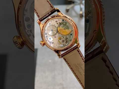 Sea-Gull Tourbillon Watch. Micro-Rotor. 18K Rose Gold Case. Ref. ST8267G  海鸥陀飞轮 珍珠陀 18K金表