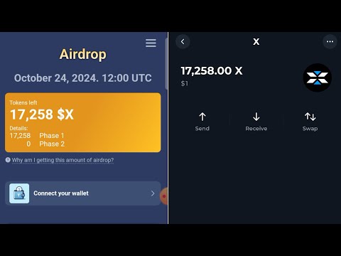 $X Token Airdrop Claim: How to withdraw x empire token to Tonkeeper wallet