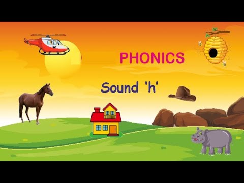 JOLLY PHONICS | Letter "H" | Story  | Words | Worksheets |