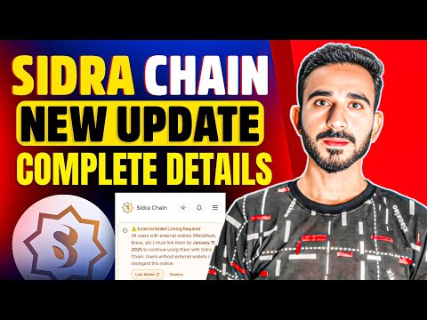 Sidra New Update Today || Sidra mining App Today update || Sidra Chain Link Wallet Update #sidra