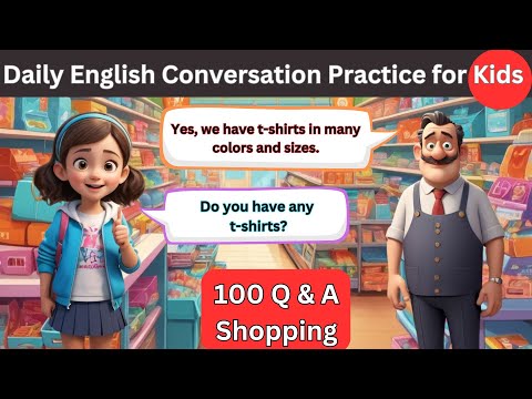 Daily English Conversation Practice for Kids | English Speaking for Beginners  | #englishlearning