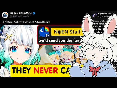 Nijisanji Lost Another Vtuber... | Mint Never Received Gifts, Nijisanji English's Alban Knox Hiatus