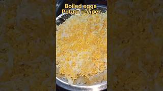 Boiled Egg potato recipe #sortsfeed #sorts #cooking