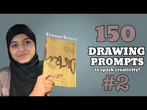 Drawing Prompts To Spark Creativity #2 | Eimaan Sisters