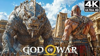 KRATOS Kills All Gods, Titans and Dragons (4K Ultra HDR) God Of War