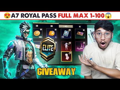 😍ROYAL PASS MAX A7 |  BGMI NEW A7 RP GIVEAWAY | BGMI ROYAL PASS GIVEAWAY - LION x YT