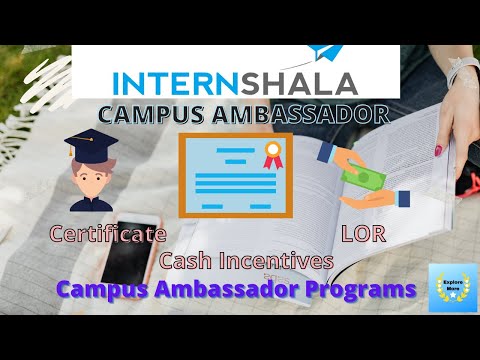 Campus Ambassador Internships - Campus Ambassador Programs - Internshala