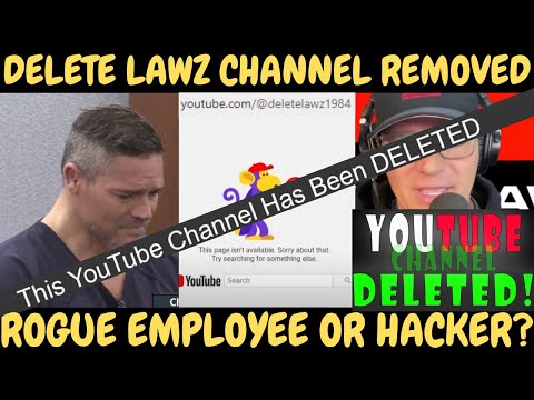 Delete Lawz Gets Deleted—YouTube Terminates His Channel! HAHAHA!