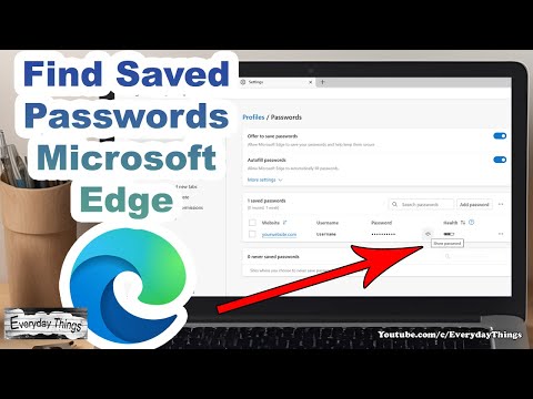 How to Find Saved Passwords on Microsoft Edge - Easy and Simple