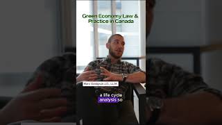 Canadian Green Economy Law & Practice 🌱📑 Marc Goldgrub #greenbusiness #businesslaw #climatechange