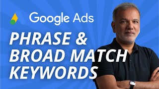 Google Ads Tips - Google Ads Phrase & Broad Match Keyword Preferability & BERT #Shorts