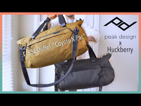 Peak Design x Huckberry 35L Duffel Review - just different enough