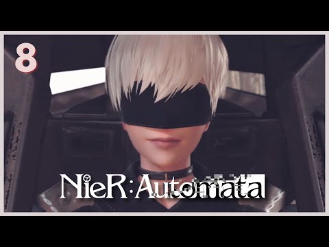 Starting Route B? | Nier Automata Part 8 first playthrough