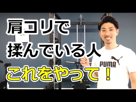 肩こり解消ストレッチ　※肩コリは揉んでも治りません