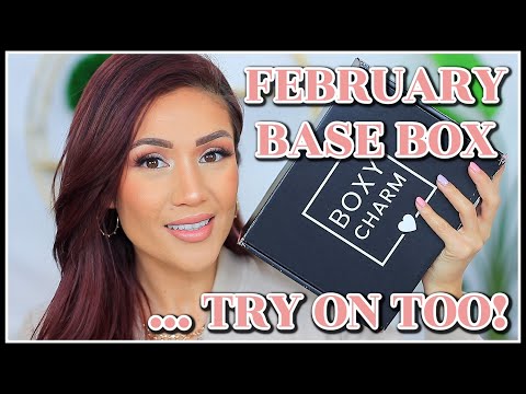 February Boxycharm Base Box & Try ON 2022