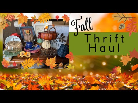 Fall Thrift Hauls: Tablescapes on a Budget!