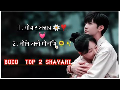 Bodo top 2 shayari love story 🥀 WhatsApp status bodo shayari 2023 #mrdaimary