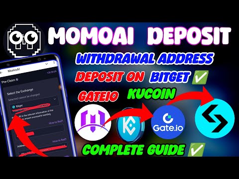 Momoai Deposit to Exchange l Momoai Withdrawal in Bitget, Gateio, Kucoin l Momoai Today Update