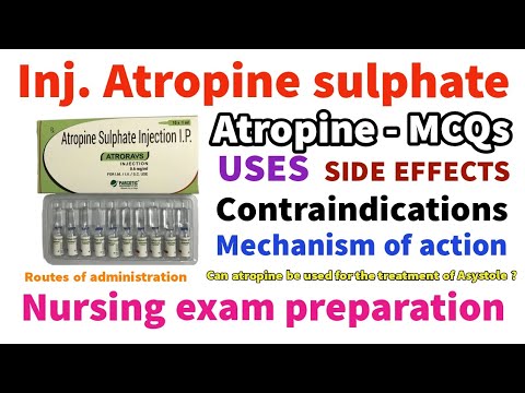 Atropine | Emergency drugs | Injection atropine | Atropine injection #atropine