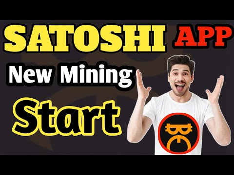 SHATOSHI NEW Update✅Satoshi apps new mining Start|| সাতোশি নতুন আপডেট🤩 নতুন মাইনিং শুরু💯