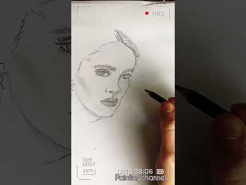 How to draw Billie Eilish #paintingchannel