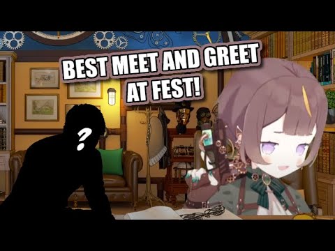 Anya got to meet a very special person at Fest. [Hololive ID]