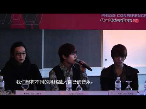 [OVB]- JYJ Singapore Press Conference