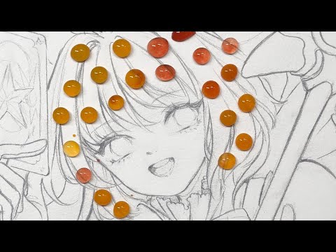 Drawing Sakura from Cardcaptor Sakura | Huta Chan #shorts