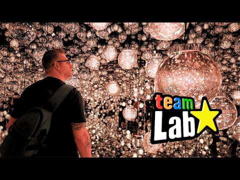 Exploring teamLab Boderless: The Ultimate Art Experience! Japan Vlog