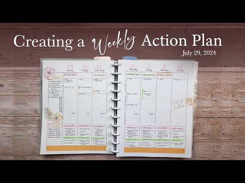 Weekly Action Plan | July 29, 2024