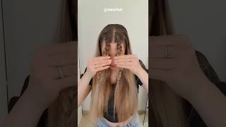 Cute Hair style Girls Simple and Easy😍: #shorts #hairstyle #hairstyles #hairstyletutorial